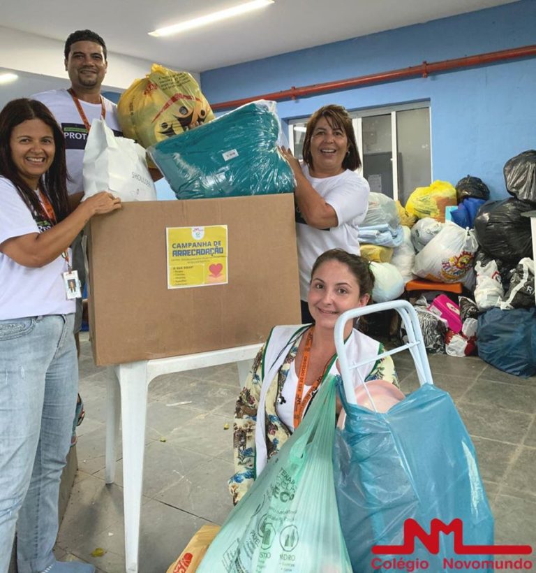 Sucesso na arrecadação para as vítimas das fortes chuvas na Baixada